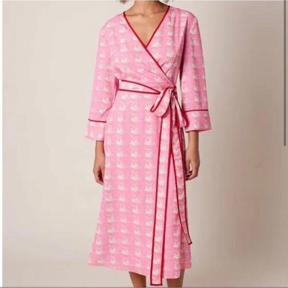 RACHEL ANTONOFF WILLOW WRAP DRESS sz S